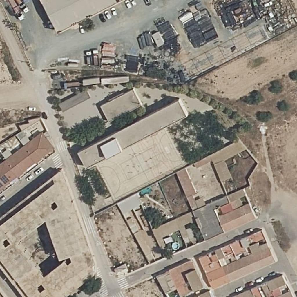 Aerial view of the grounds of NTRA. SRA. DE LA CANDELARIA