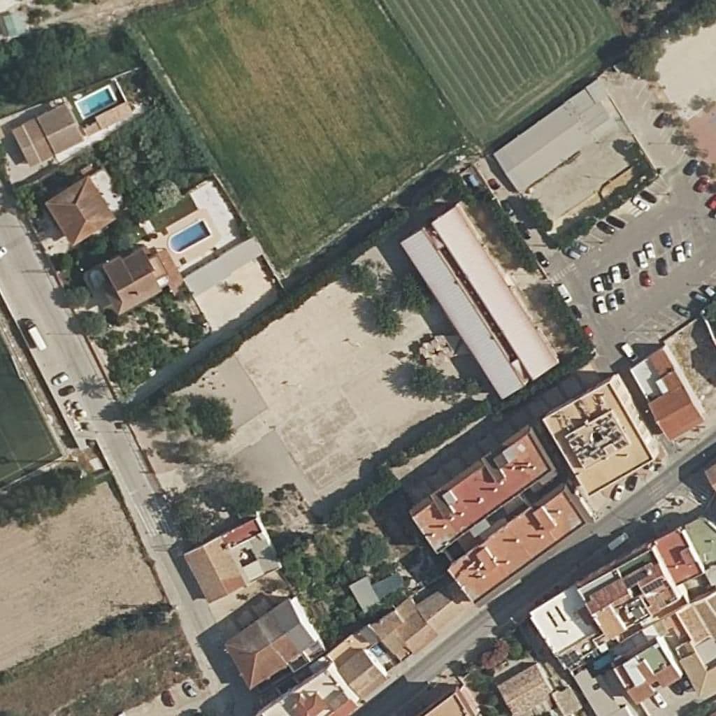 Aerial view of the grounds of SAGRADO CORAZÓN