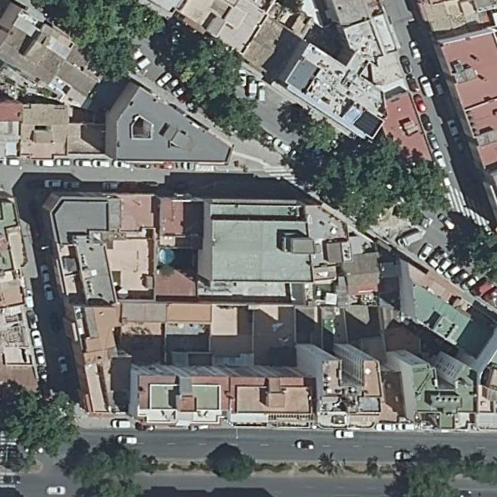 Aerial view of the grounds of BALMES
