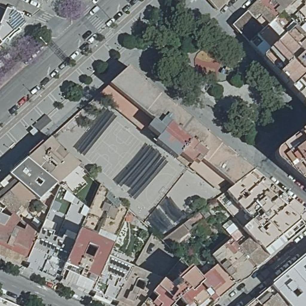 Vista aérea del recinto de SANTA ISABEL