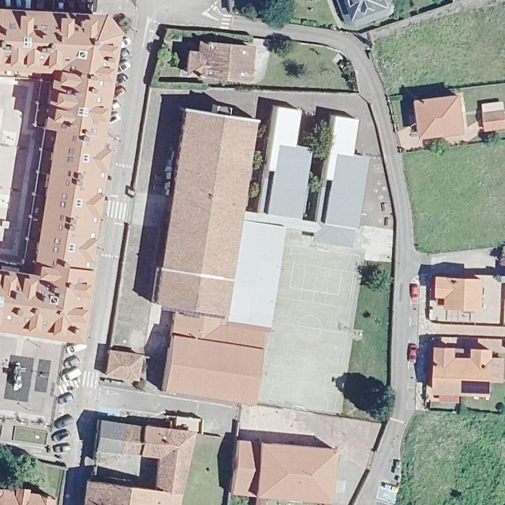 Vista aérea del recinto de LOS TORREONES