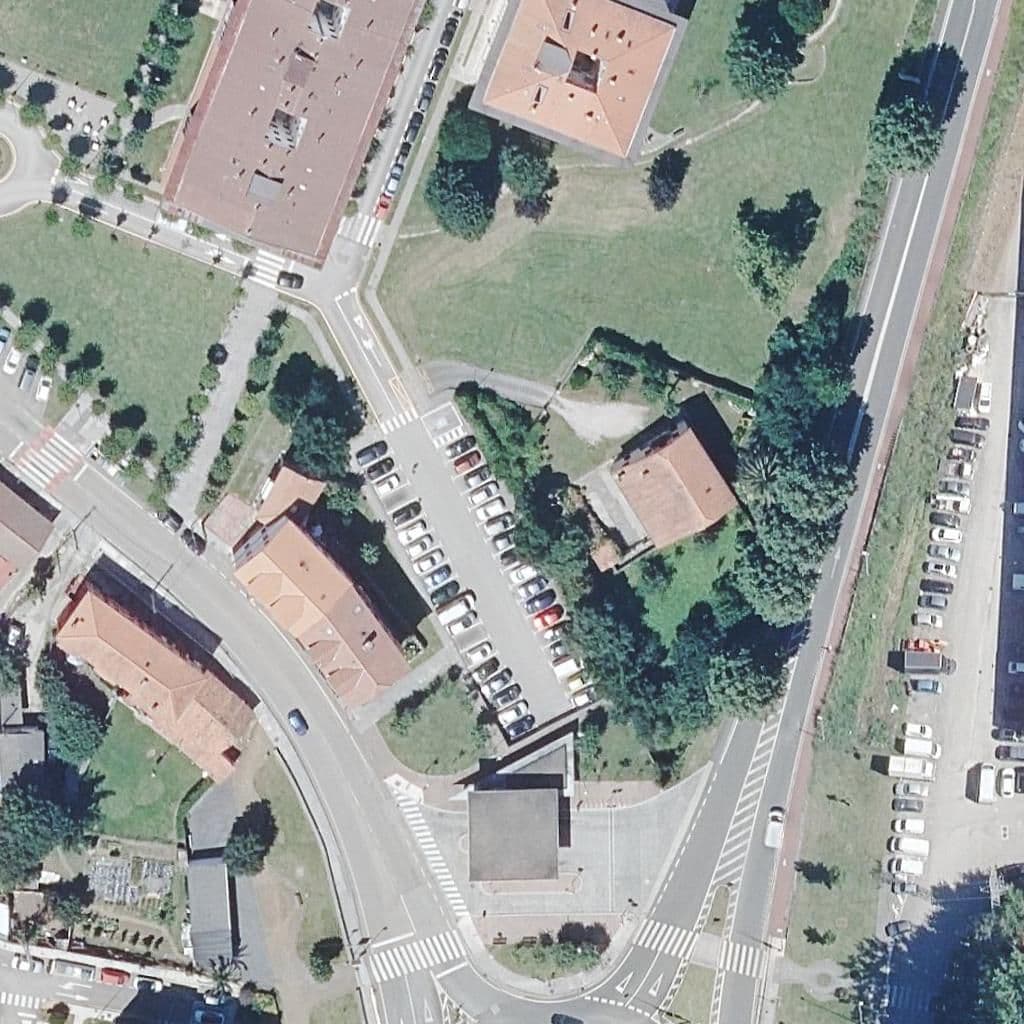 Aerial view of the grounds of EL ASTILLERO