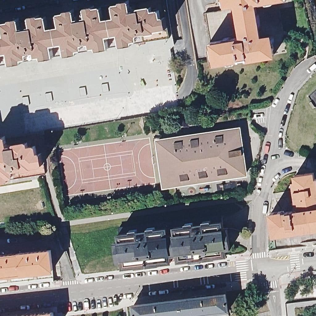 Aerial view of the grounds of ATALAYA