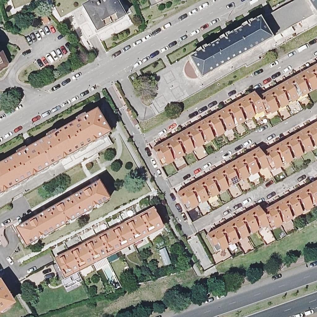 Aerial view of the grounds of SAN JOSE
