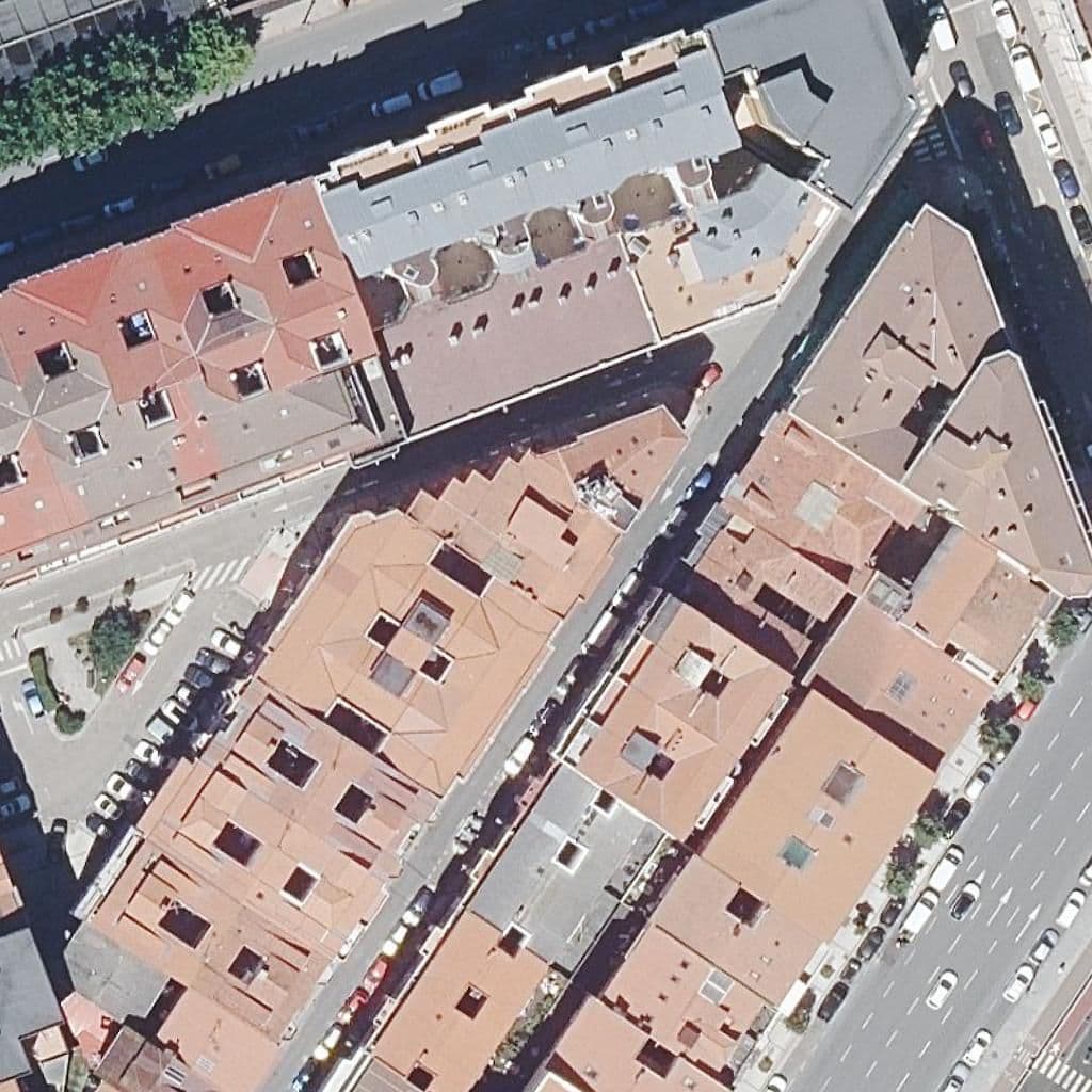Aerial view of the grounds of PUENTE I