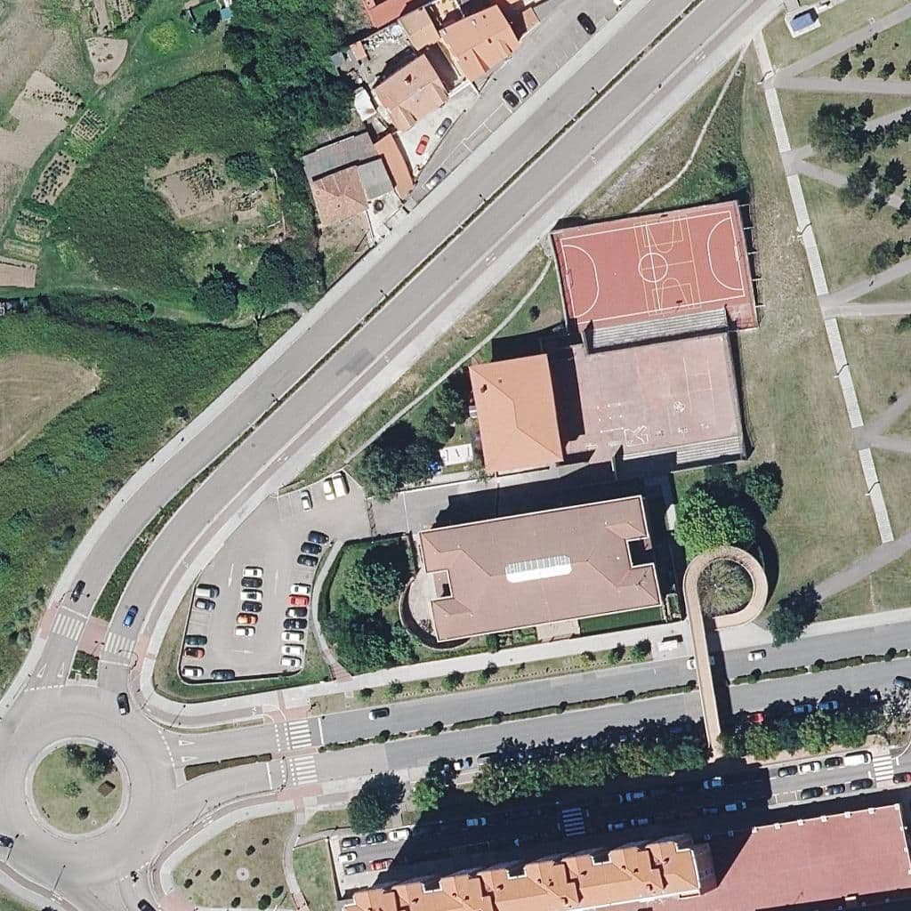 Aerial view of the grounds of DIONISIO GARCIA BARREDO