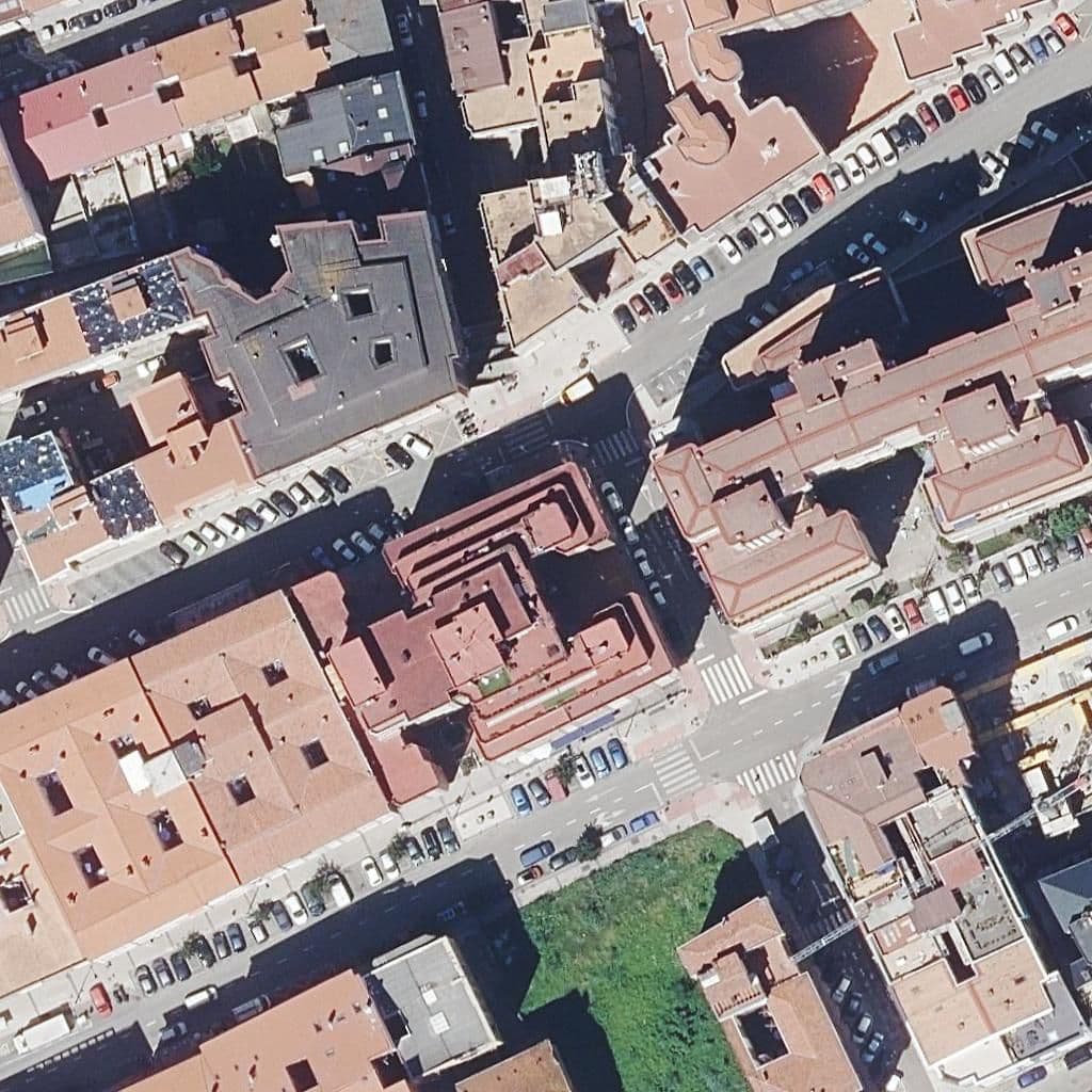Aerial view of the grounds of RAMON PELAYO