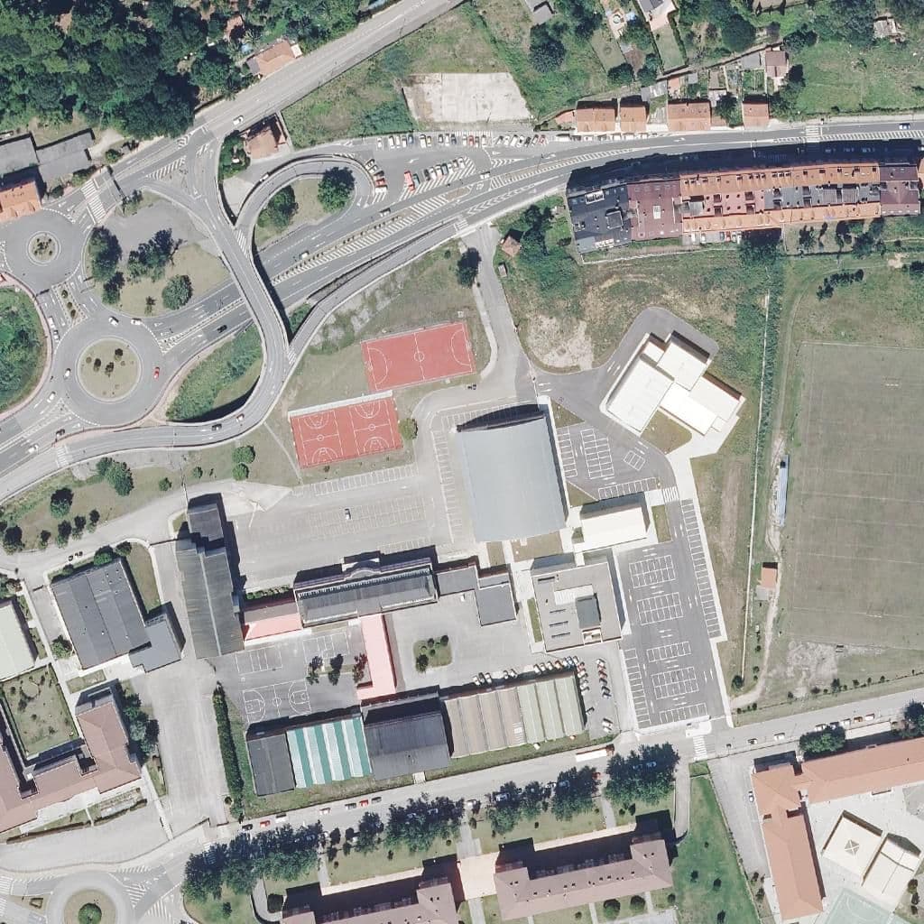 Aerial view of the grounds of AUGUSTO GONZALEZ DE LINARES
