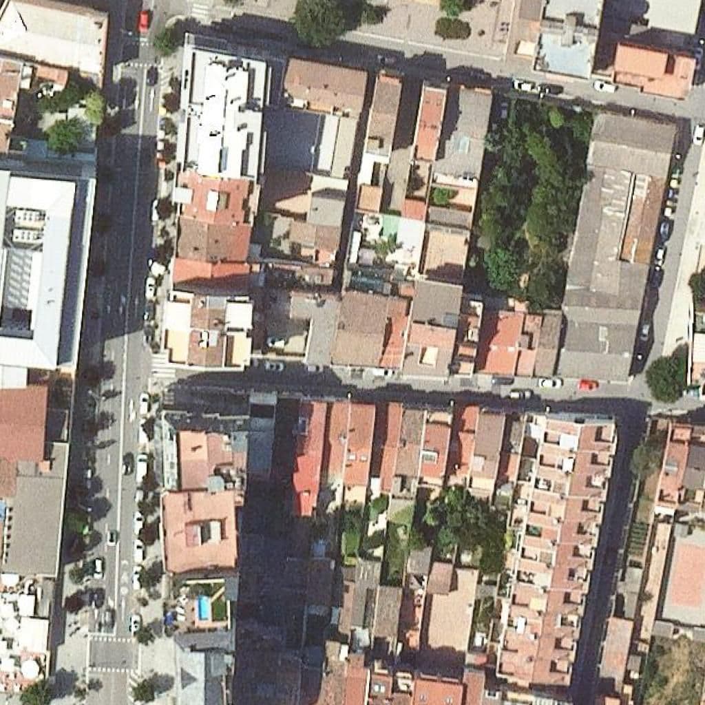 Aerial view of the grounds of Lli Privada Xerric-Xerrac