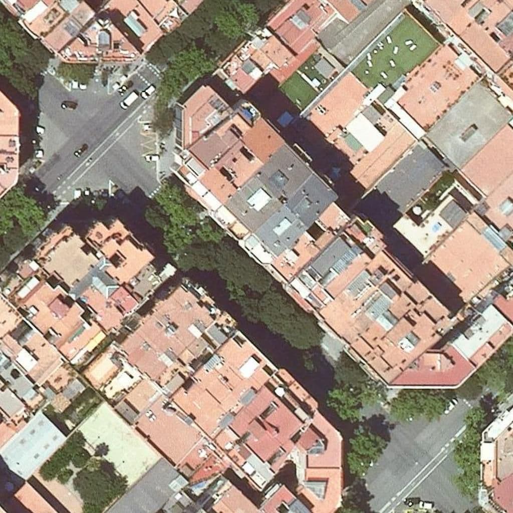 Aerial view of the grounds of Lli Privada Xiulet