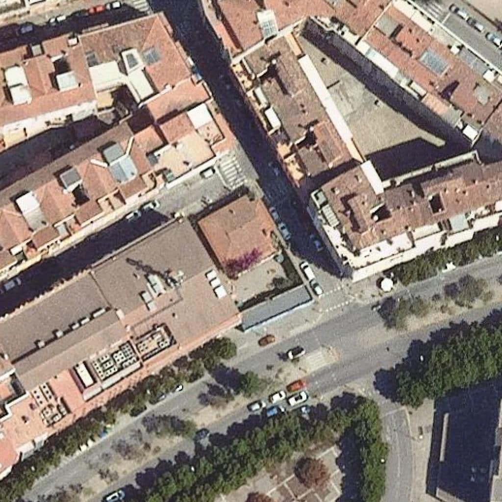 Aerial view of the grounds of L'estel