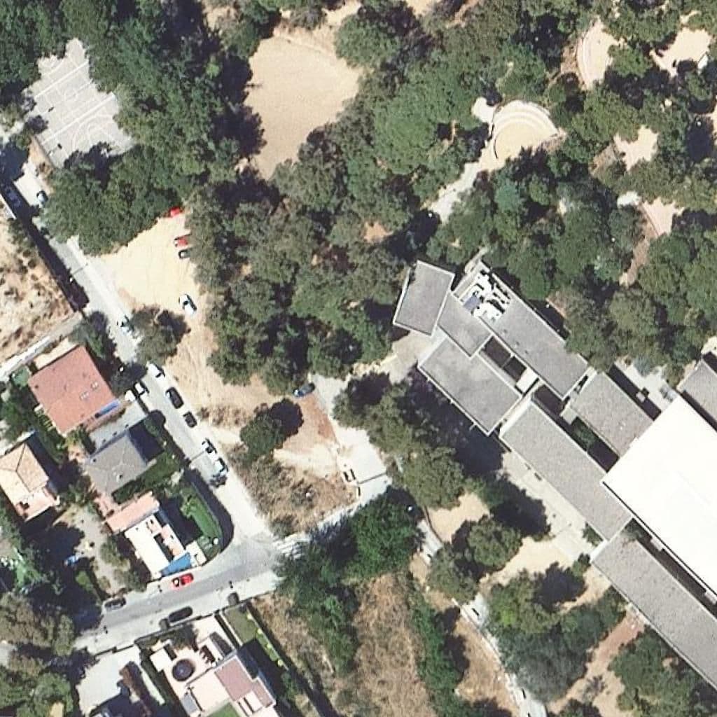 Aerial view of the grounds of Betània-Patmos