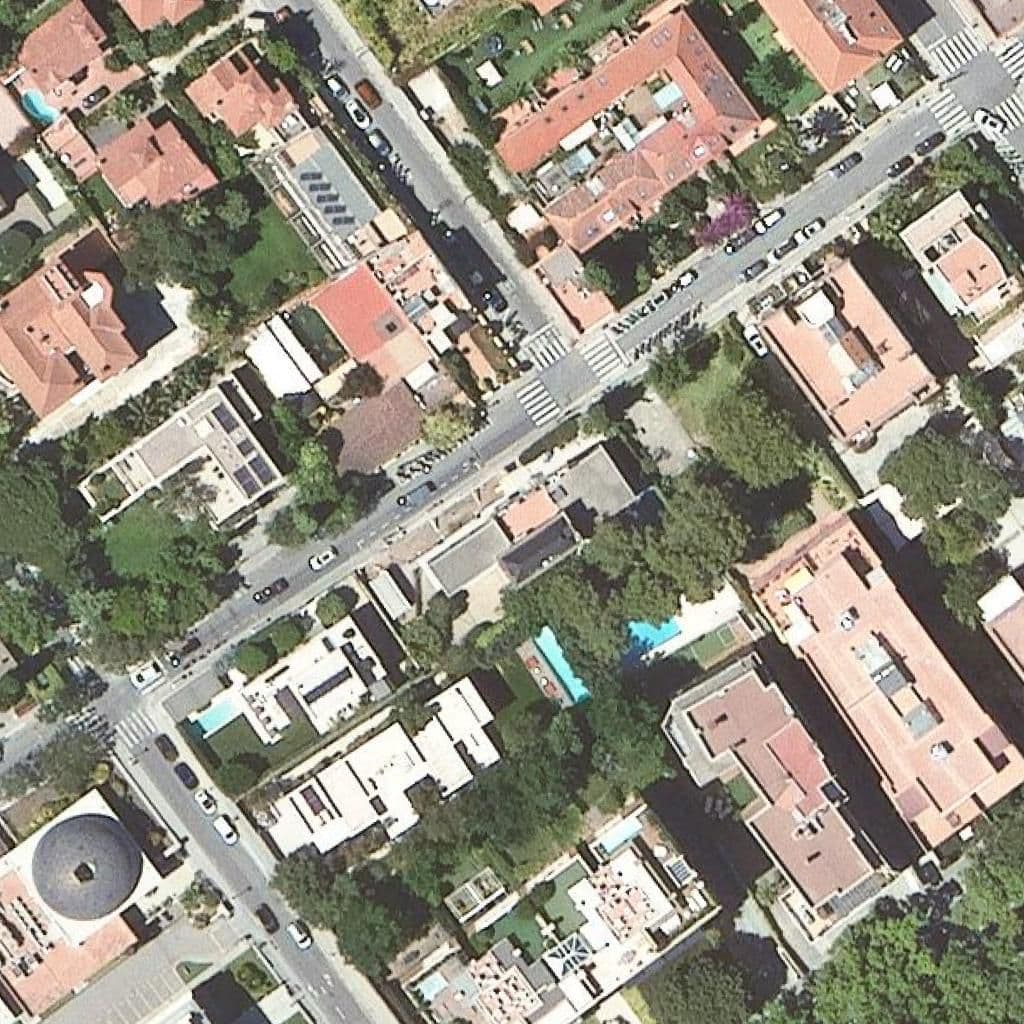 Aerial view of the grounds of The British School Of Barcelona