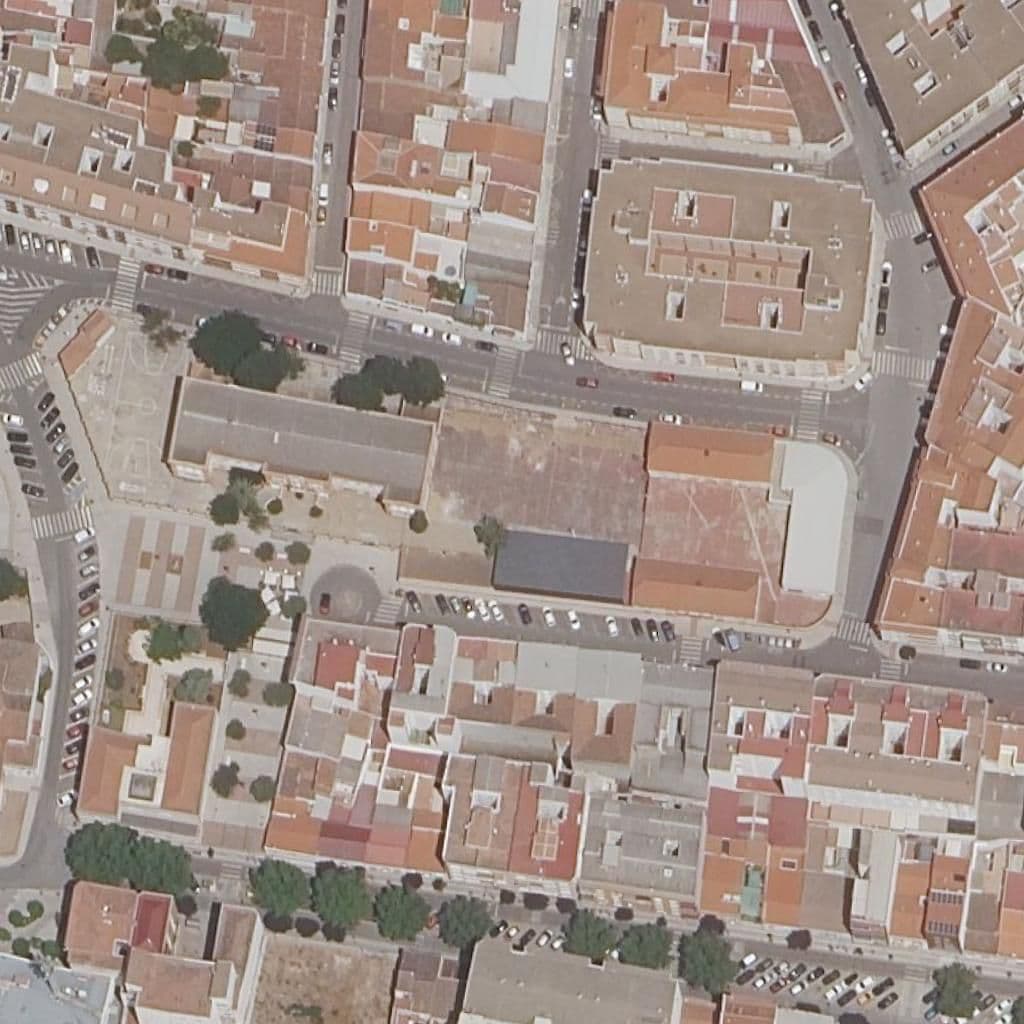 Aerial view of the grounds of ANTONIO MACHADO