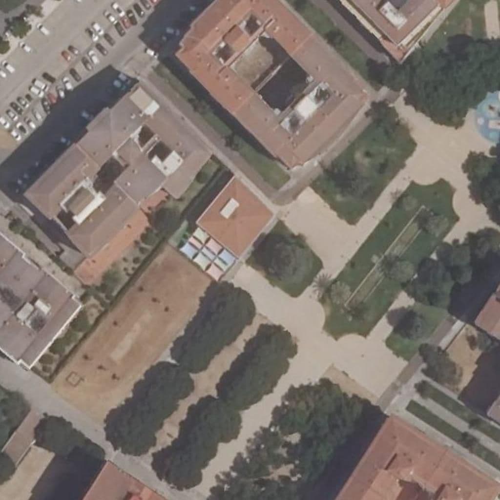 Aerial view of the grounds of NIÑO JESUS I