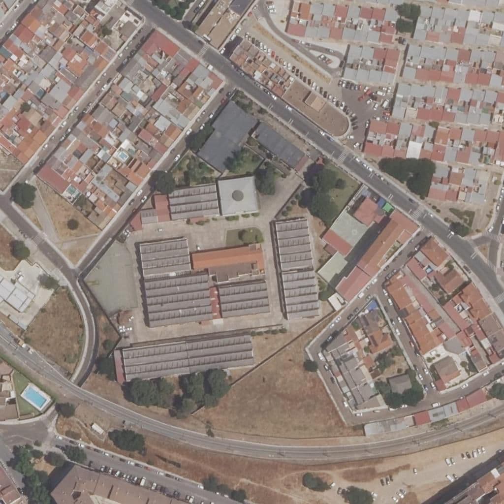 Aerial view of the grounds of NTRA.SRA.DE LA ASUNCION