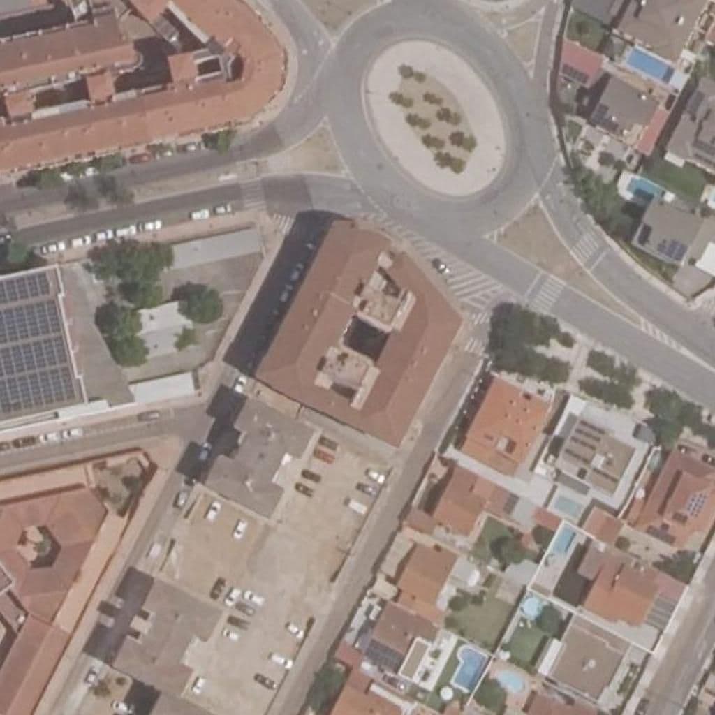 Aerial view of the grounds of ADES CENTRO SANITARIO INTEGRAL