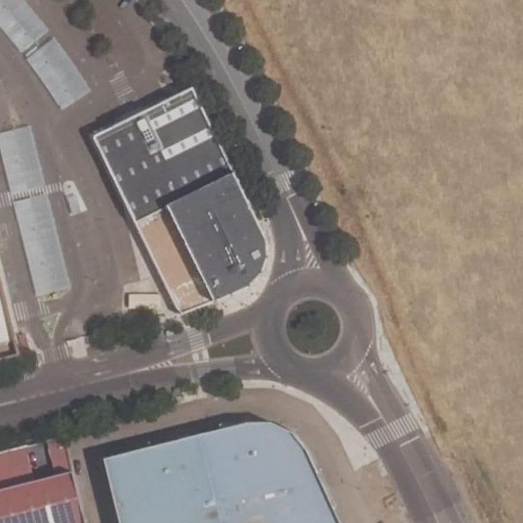 Aerial view of the grounds of CESUR BADAJOZ