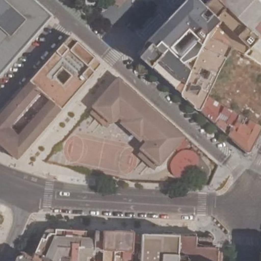 Aerial view of the grounds of GENERAL NAVARRO
