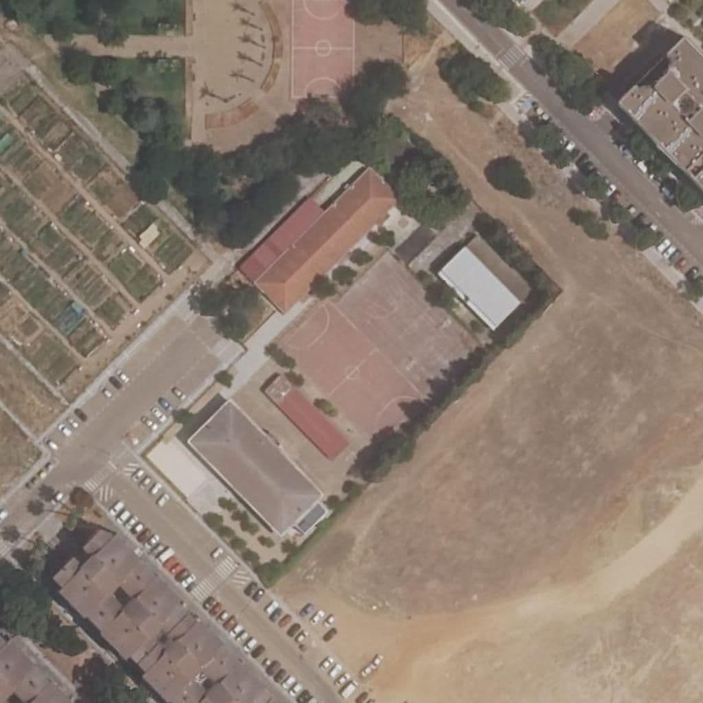 Aerial view of the grounds of MANUEL PACHECO