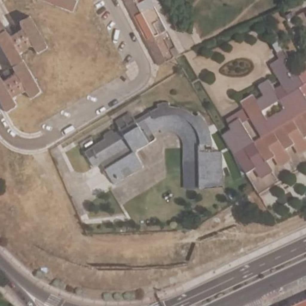 Aerial view of the grounds of ALBAYADA