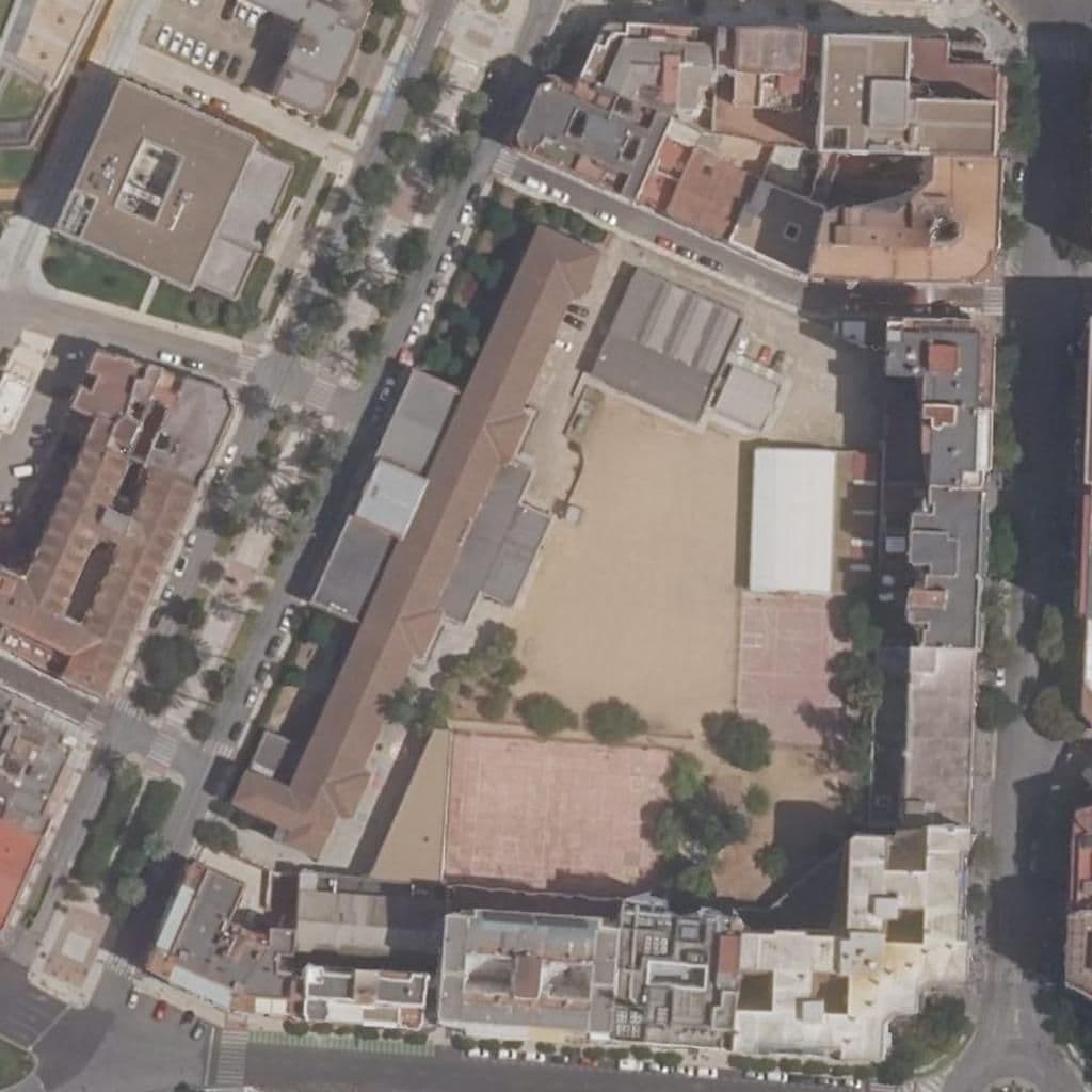 Aerial view of the grounds of ZURBARAN