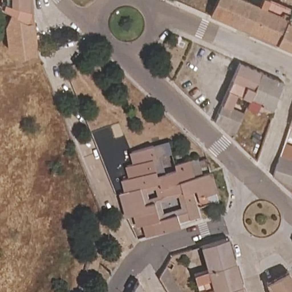 Aerial view of the grounds of LA ROSALEDA