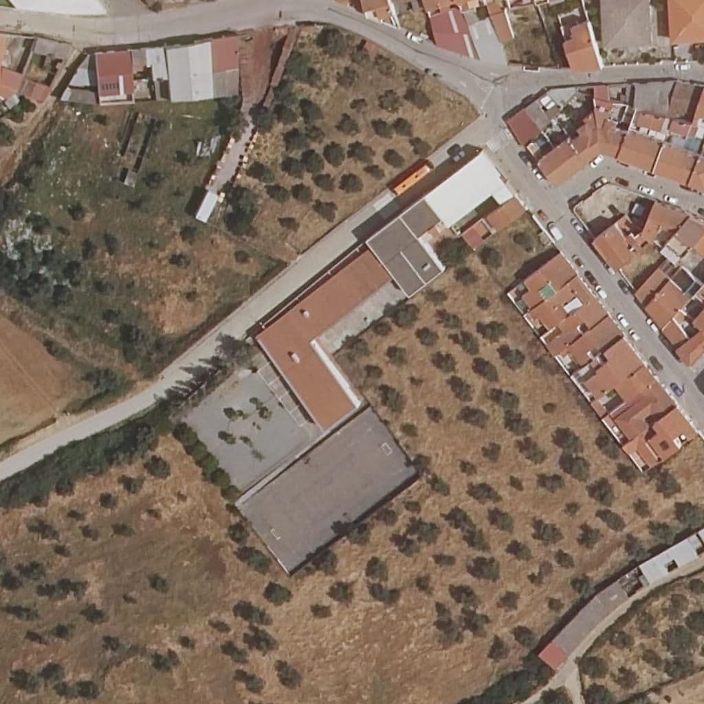 Aerial view of the grounds of MARIA INMACULADA