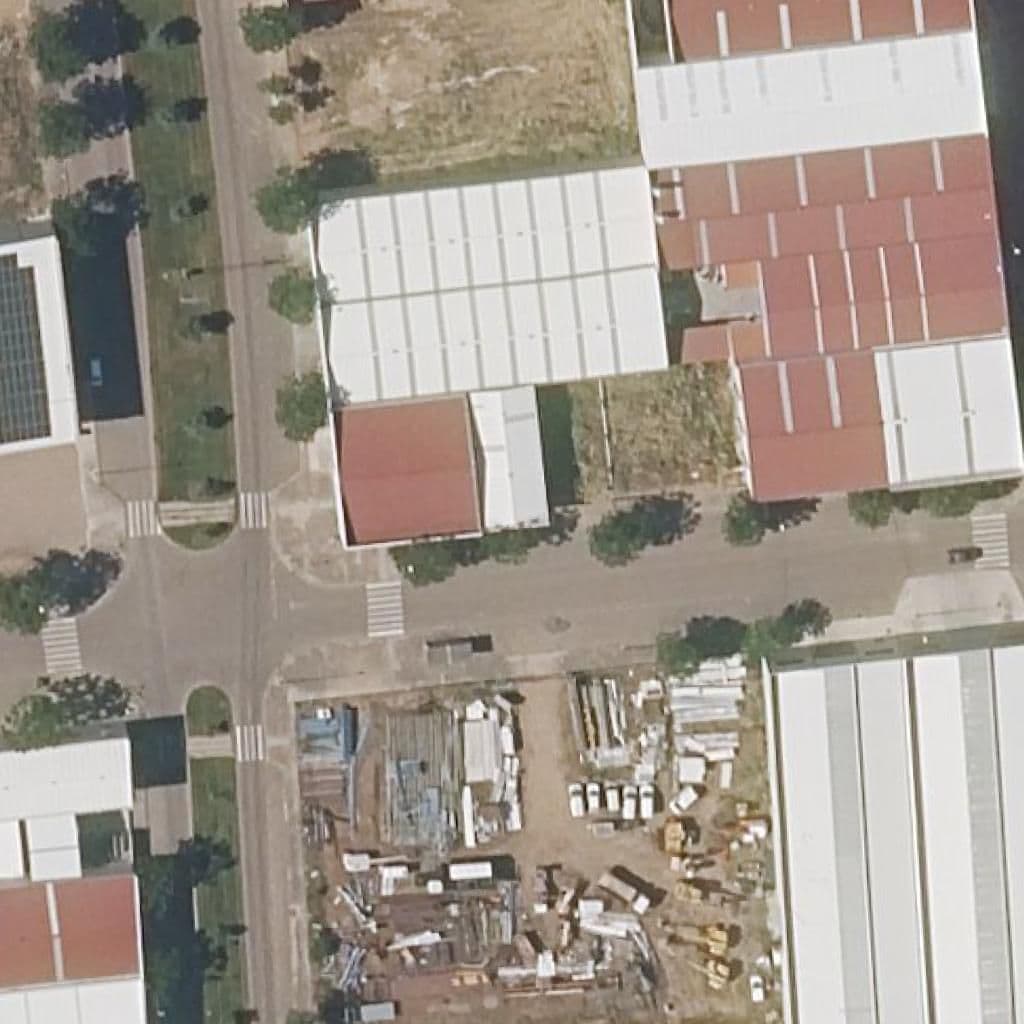 Aerial view of the grounds of CENTRO DE FORMACIÓN VEGAS Y SERENA, SL.