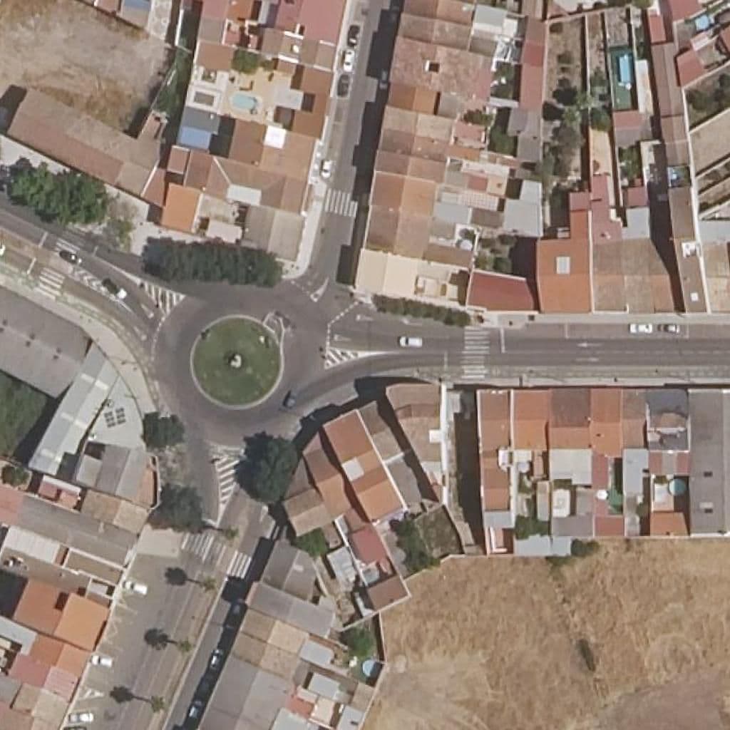 Aerial view of the grounds of GLOBAL FORMACIÓN PROFESIONAL