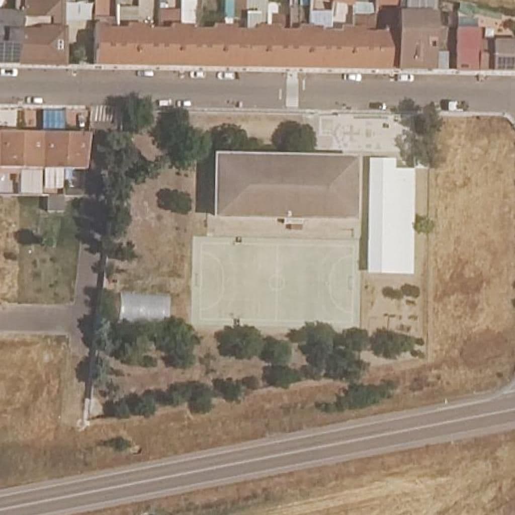 Aerial view of the grounds of MAESTRA MARÍA JOSEFA RUBIO
