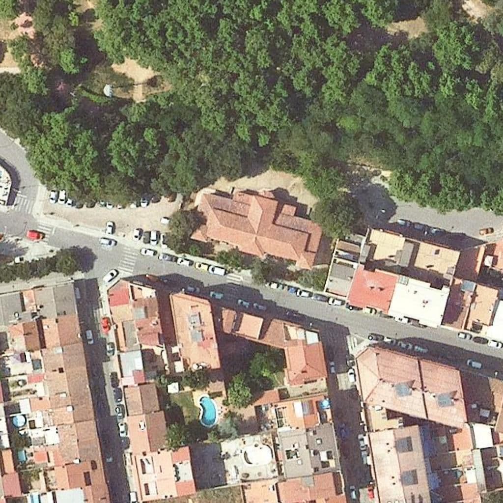 Aerial view of the grounds of Cfa Can Rull