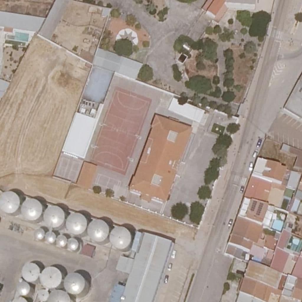 Aerial view of the grounds of CRUZ VALERO