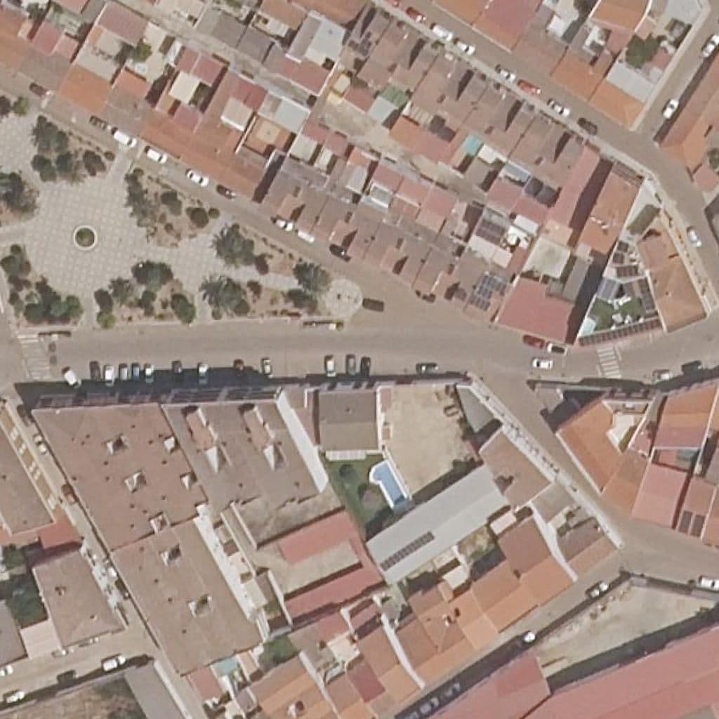 Вид сверху на территорию школы «SAN GINÉS»