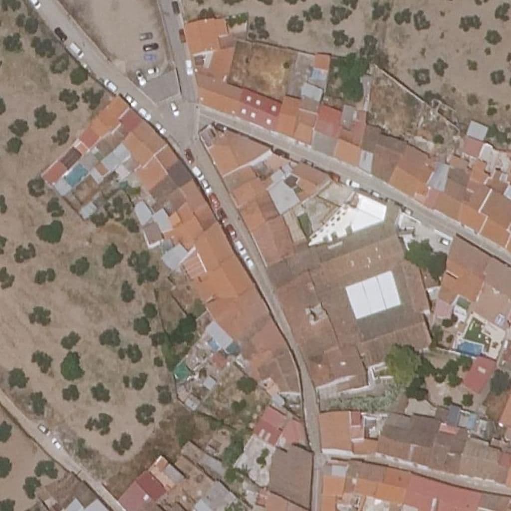 Aerial view of the grounds of LA PARRA