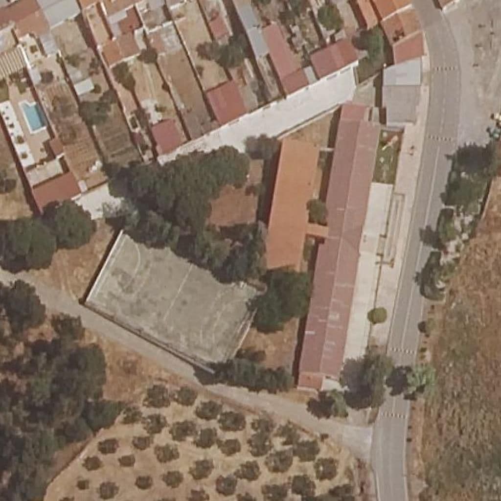 Aerial view of the grounds of MIGUEL DE CERVANTES