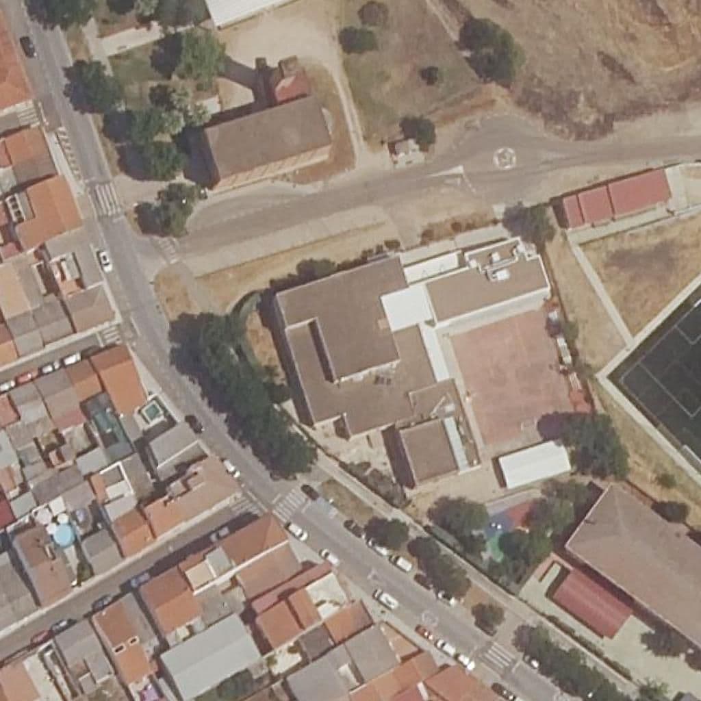 Aerial view of the grounds of CASA DE LA MADRE