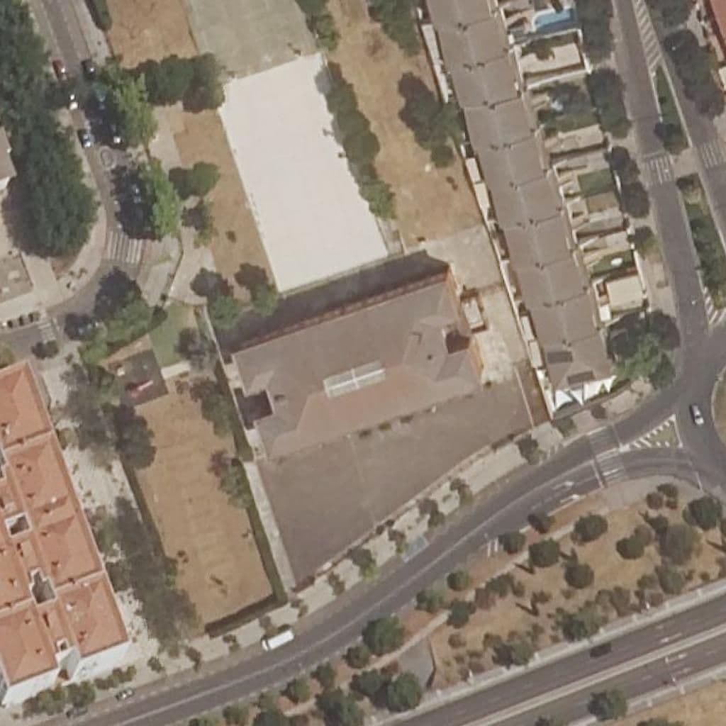 Aerial view of the grounds of JOSE MARIA CALATRAVA
