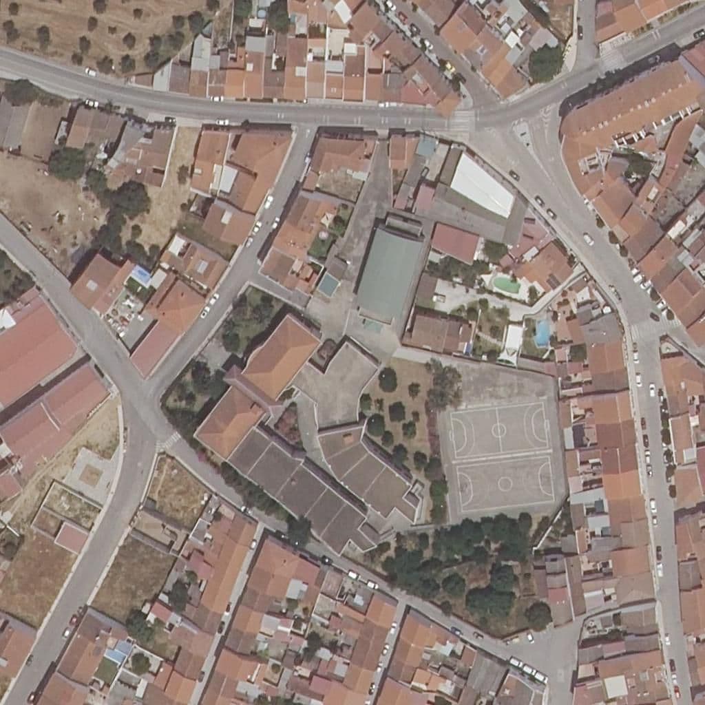 Aerial view of the grounds of VIRGEN DE GRACIA