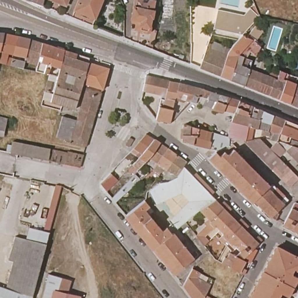 Aerial view of the grounds of ESCUELA INFANTIL