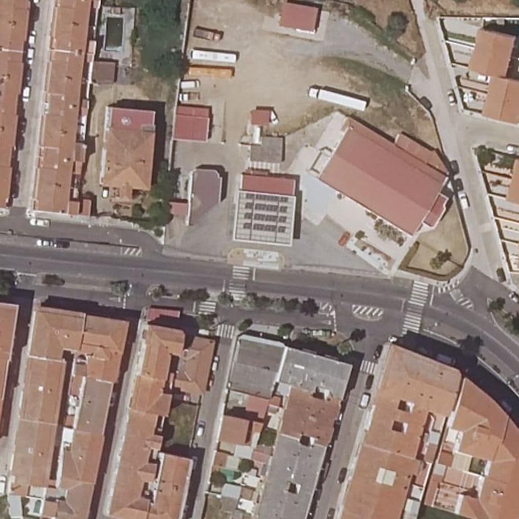 Aerial view of the grounds of JOAQUIN SAMA