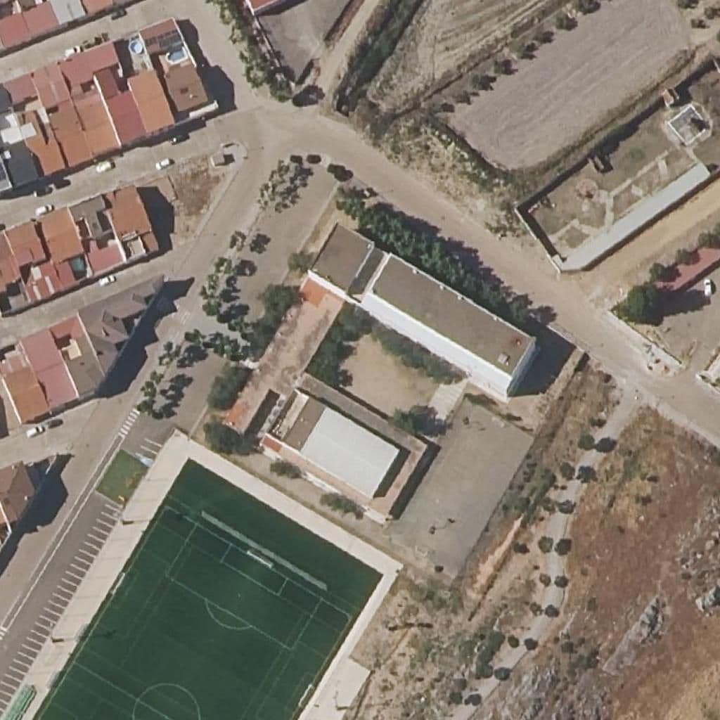 Aerial view of the grounds of SIERRA LA MESTA