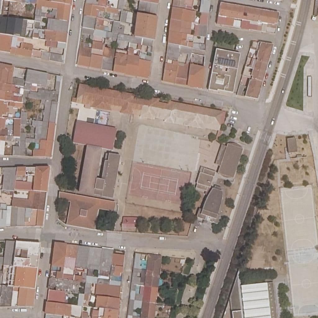 Aerial view of the grounds of CESAR HURTADO DELICADO