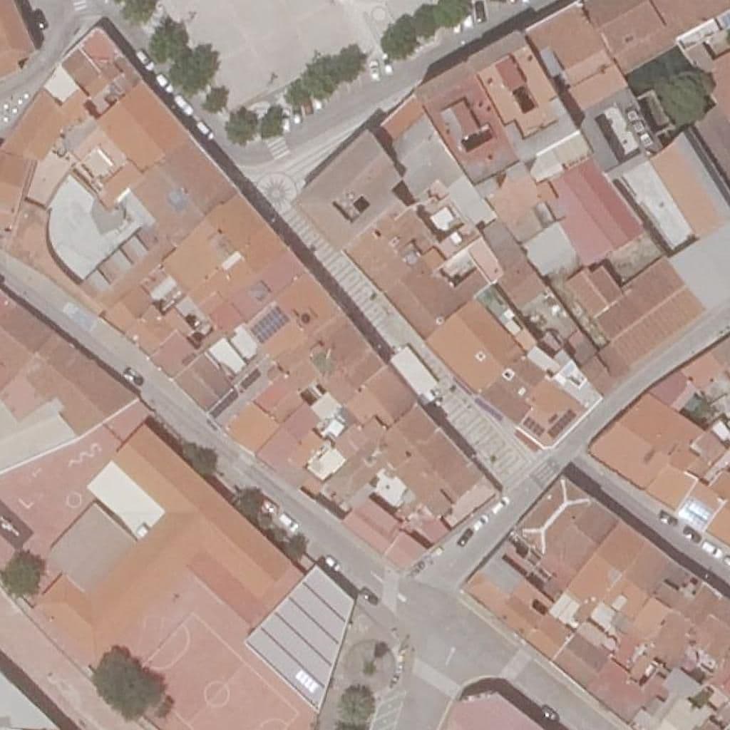 Вид згори на територію школи «NTRA.SRA.DE LA CORONADA»