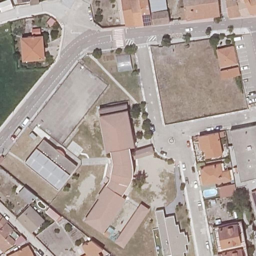 Вид згори на територію школи «SAN ANDRES»