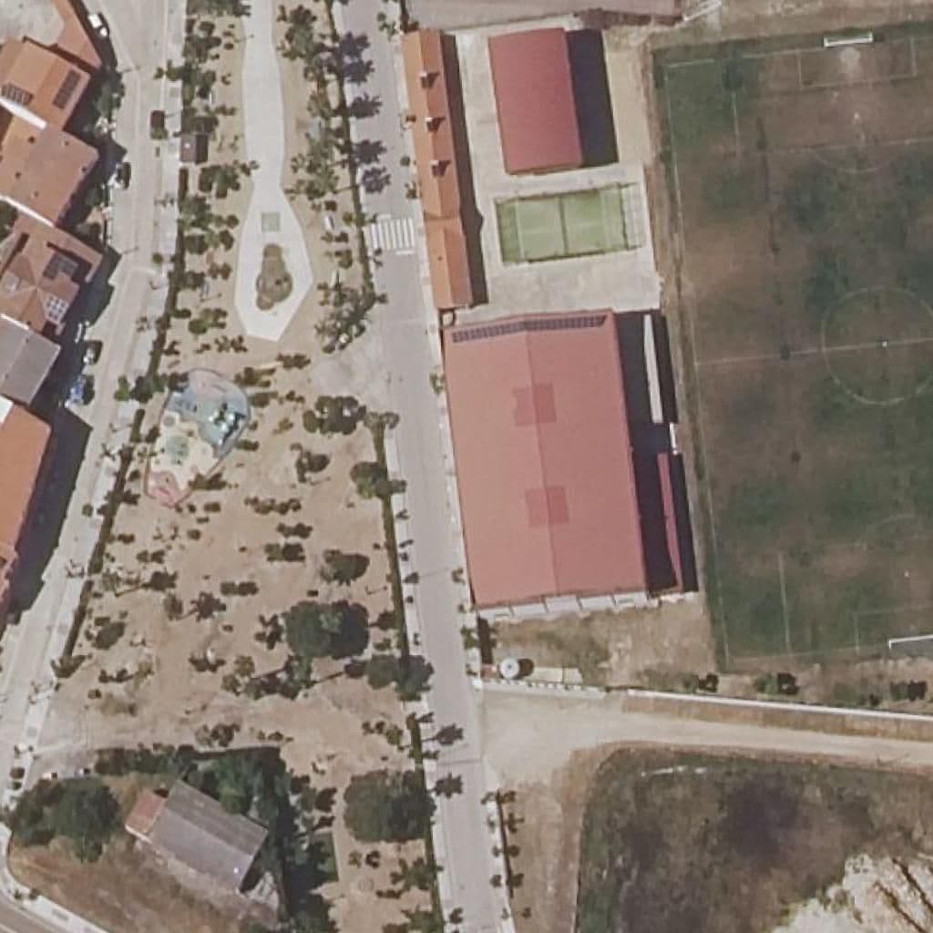 Aerial view of the grounds of NTRA.SRA.DE SOPETRAN