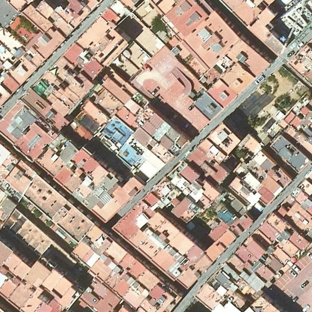 Aerial view of the grounds of Escola Bressol Municipal Aurora