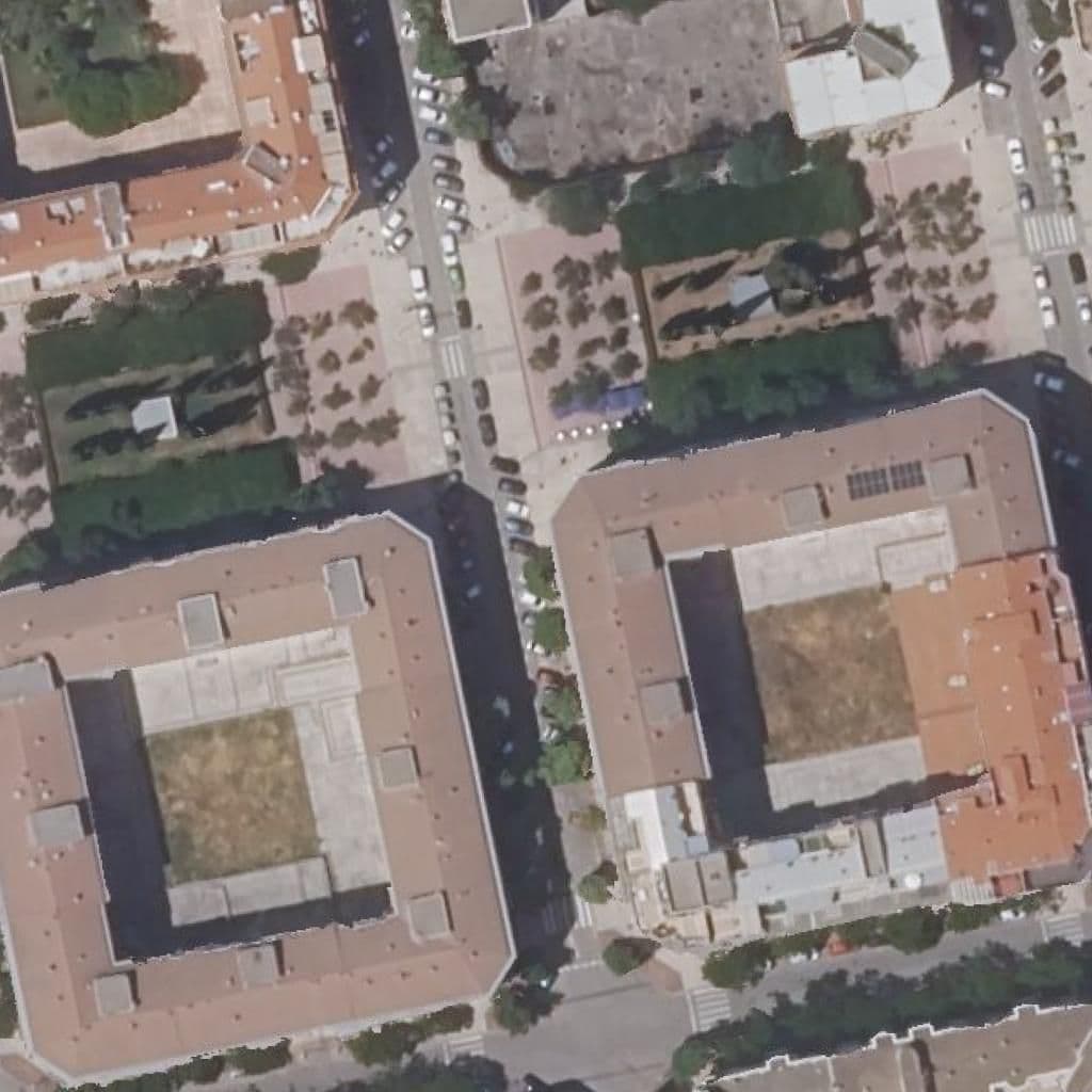 Aerial view of the grounds of AFTEA