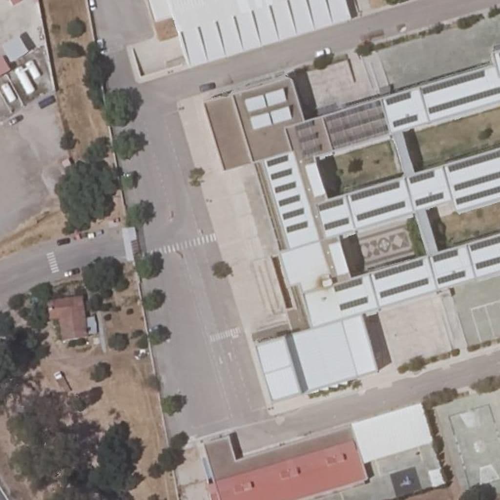 Вид згори на територію школи «SAN ANTONIO DE PADUA»
