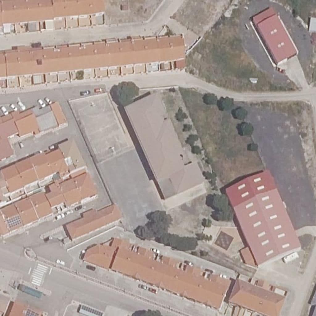 Вид згори на територію школи «NTRA.SRA.DE FATIMA»